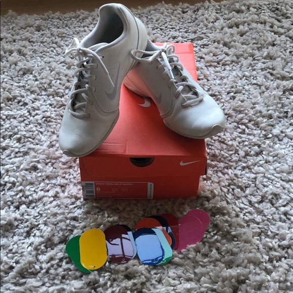nike sideline 3 cheer shoes size 8